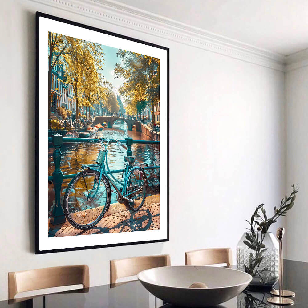 Amsterdam Canal Art Print