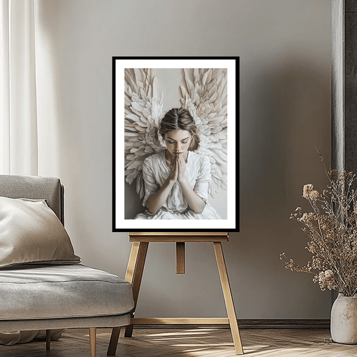 Abstrakt Gold Art Print (C)