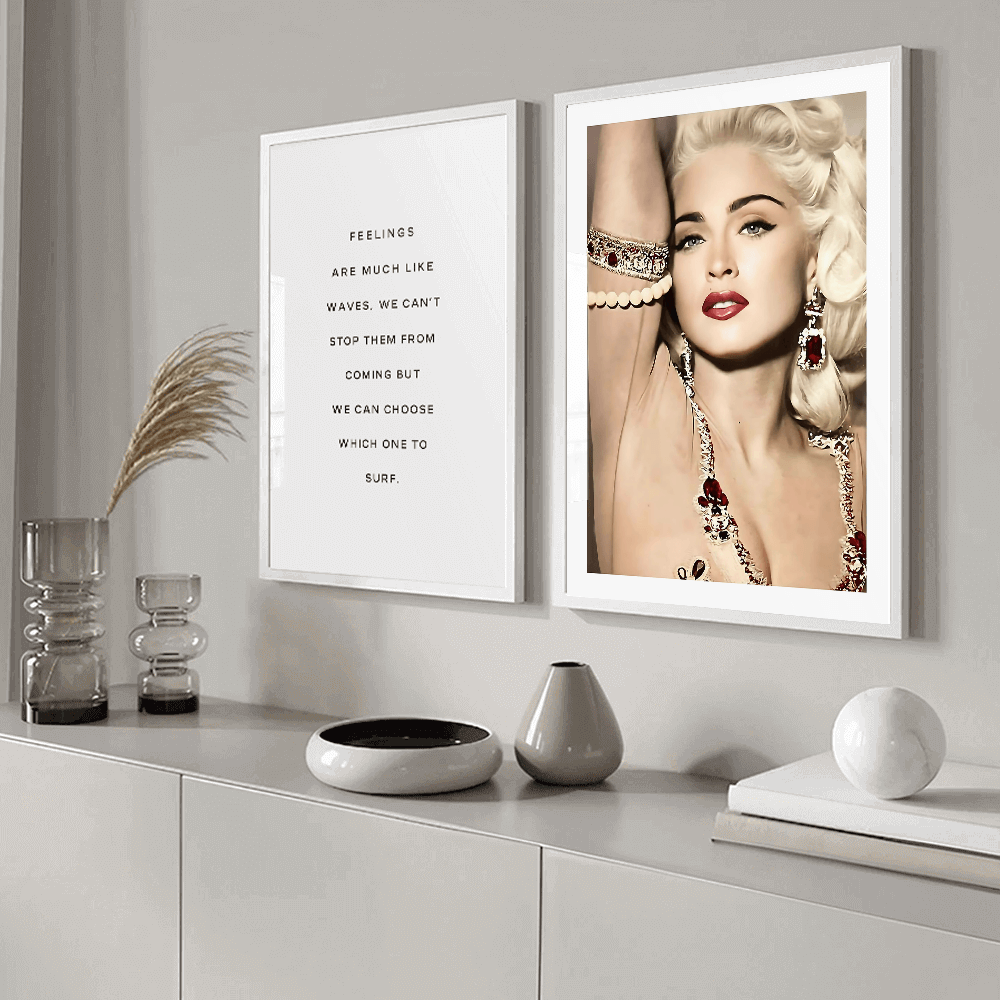 Starlet Madonna, Art Print