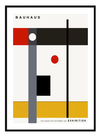 Bauhaus Graphic Art Print