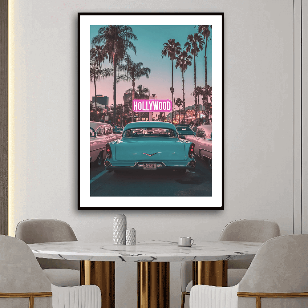 Hollywood Sign Art Print