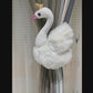 Plush Swan Curtain Tiebacks (Pair)