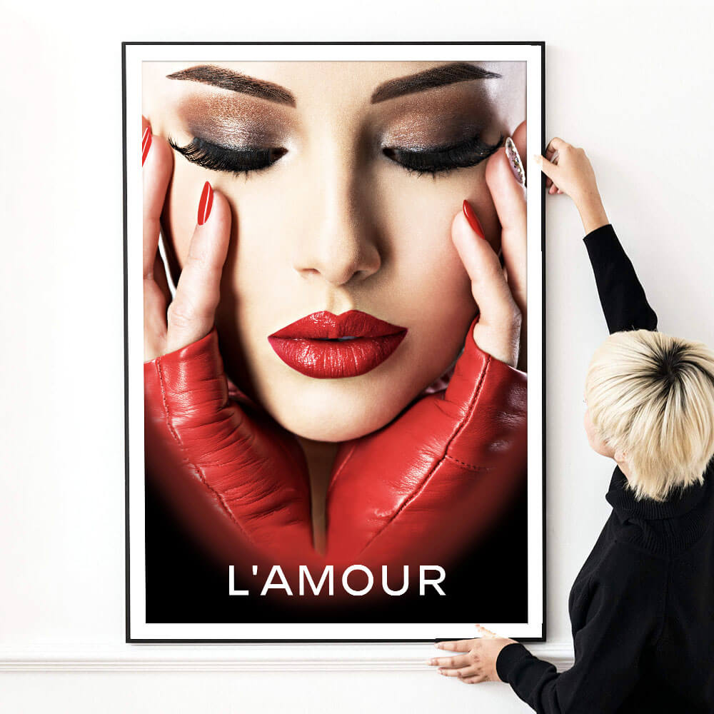 Collezione Couture: L'amour Art Print