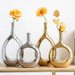 Gold & Silver Metallic Vases