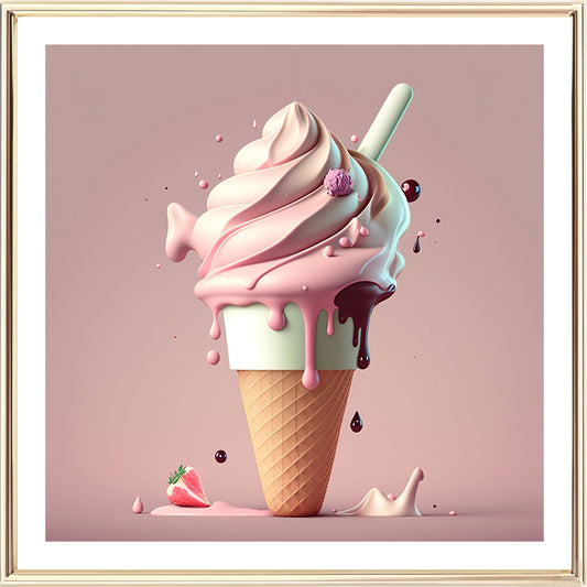 Ice Cream (A) Art Print