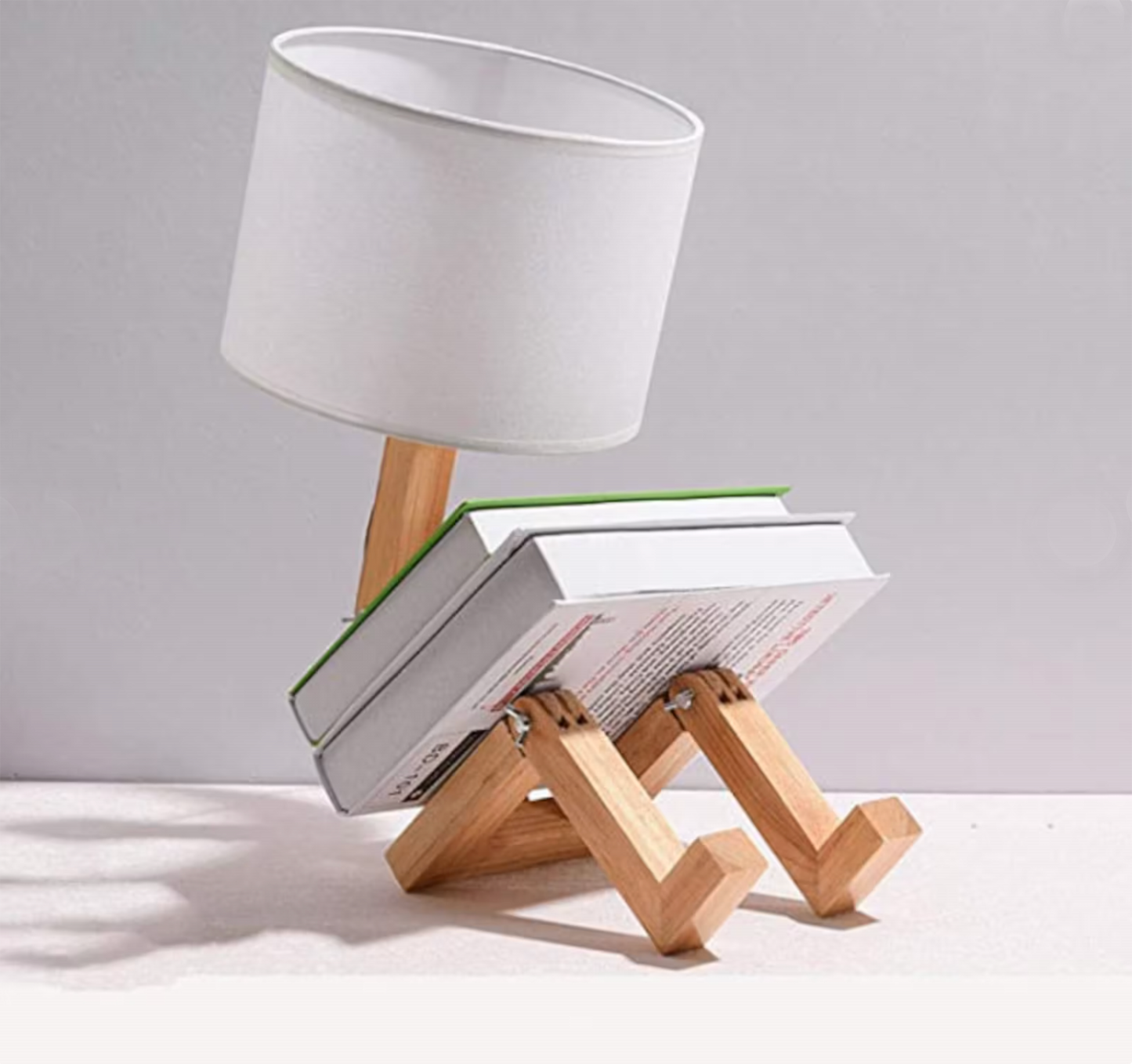 Lampada robot - Porta libri