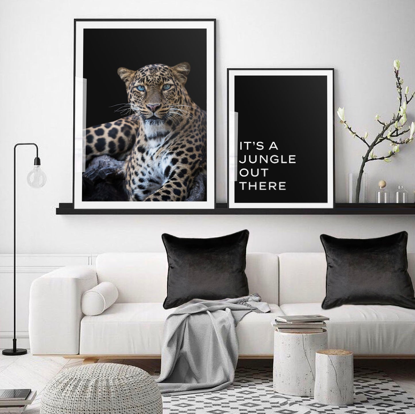 Wild Leopard kunsttrykk