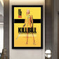 Kill Bill - Vol 1 (käytetty) Backlit Elokuvan Framed Art