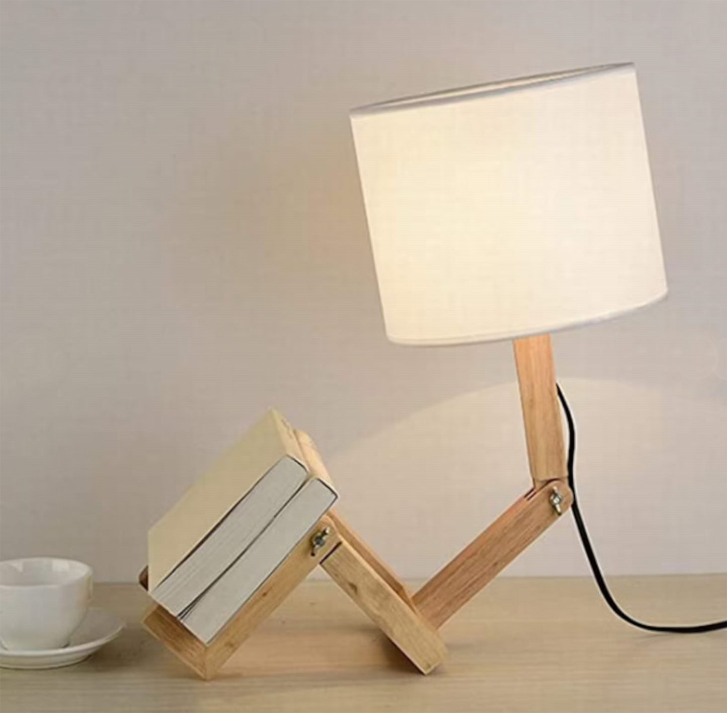 Robot Lamp - Book Holder