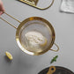 Luxury Gold Sieve - 3 Sizes - Gold or Rose Gold