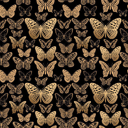 Goldene Schmetterlings-Schürze
