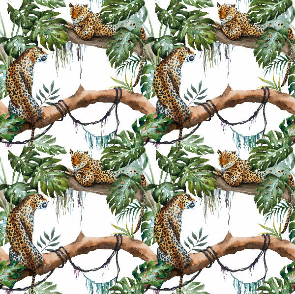Tablier à imprimé léopard de la jungle