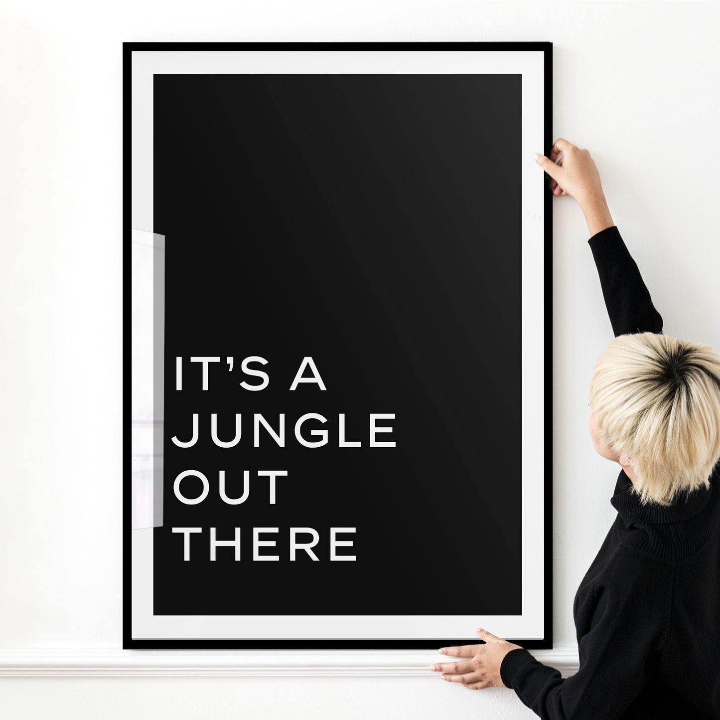 Jungle Typography Art Print