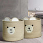Cute Teddy Bear Storage Baskets