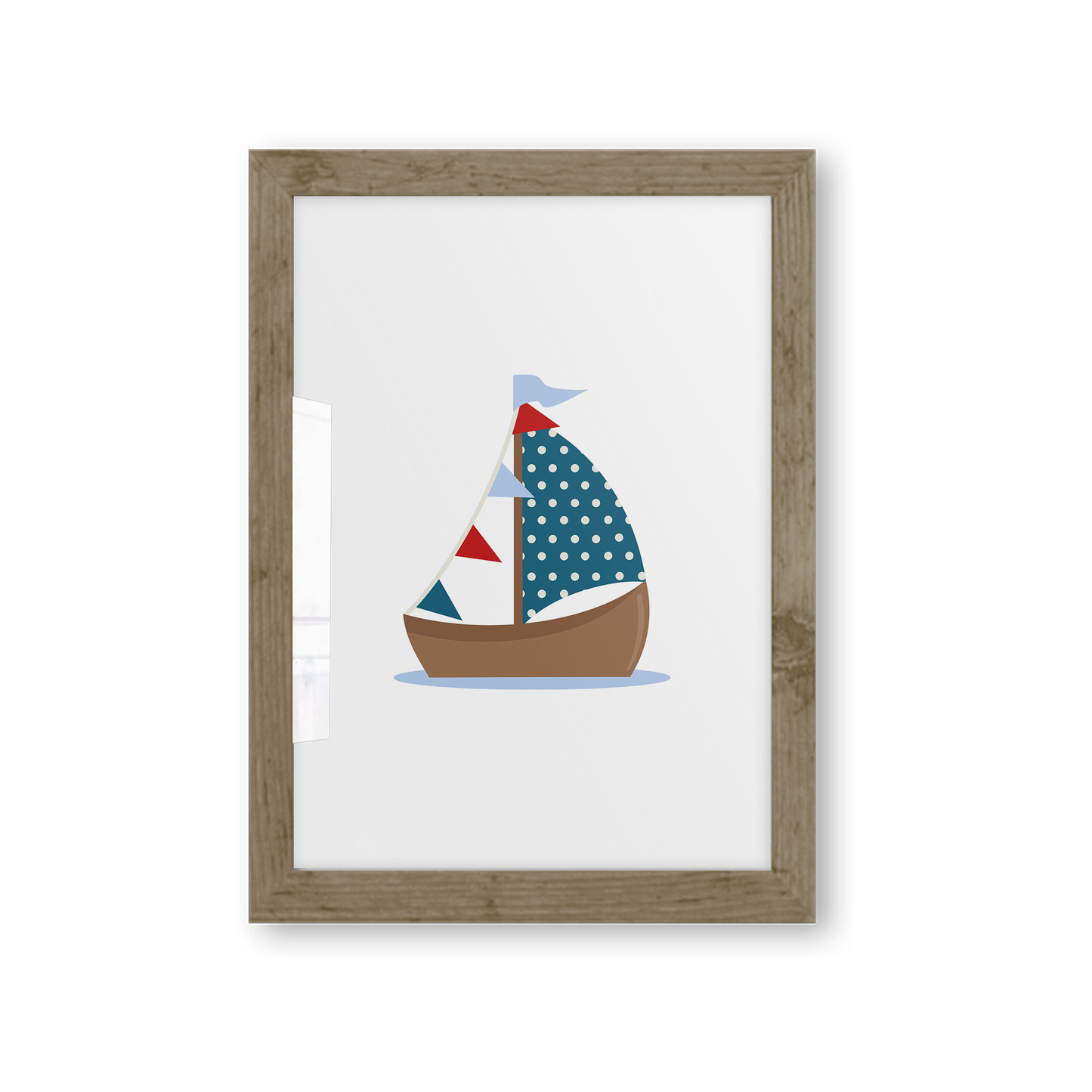 Stampa d'arte barca a vela