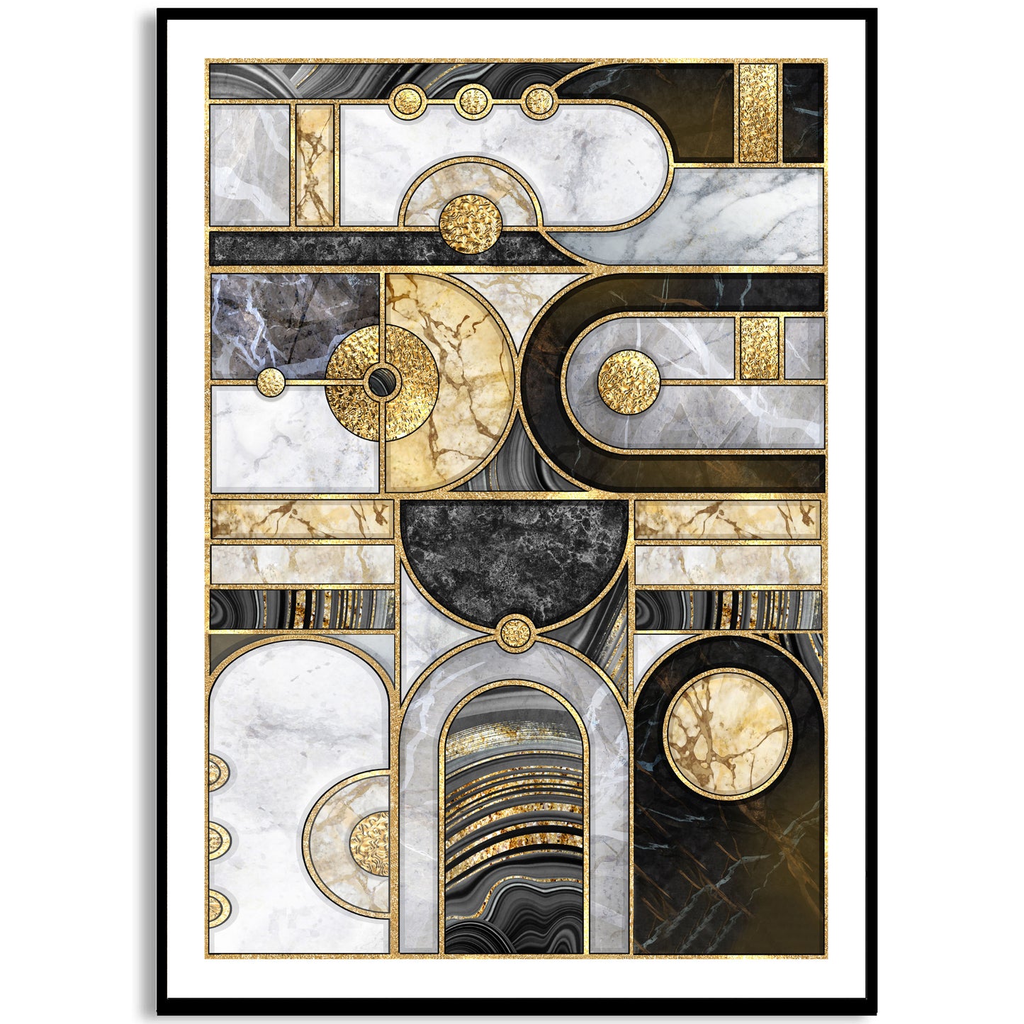 Marble Arches Art Print (A)