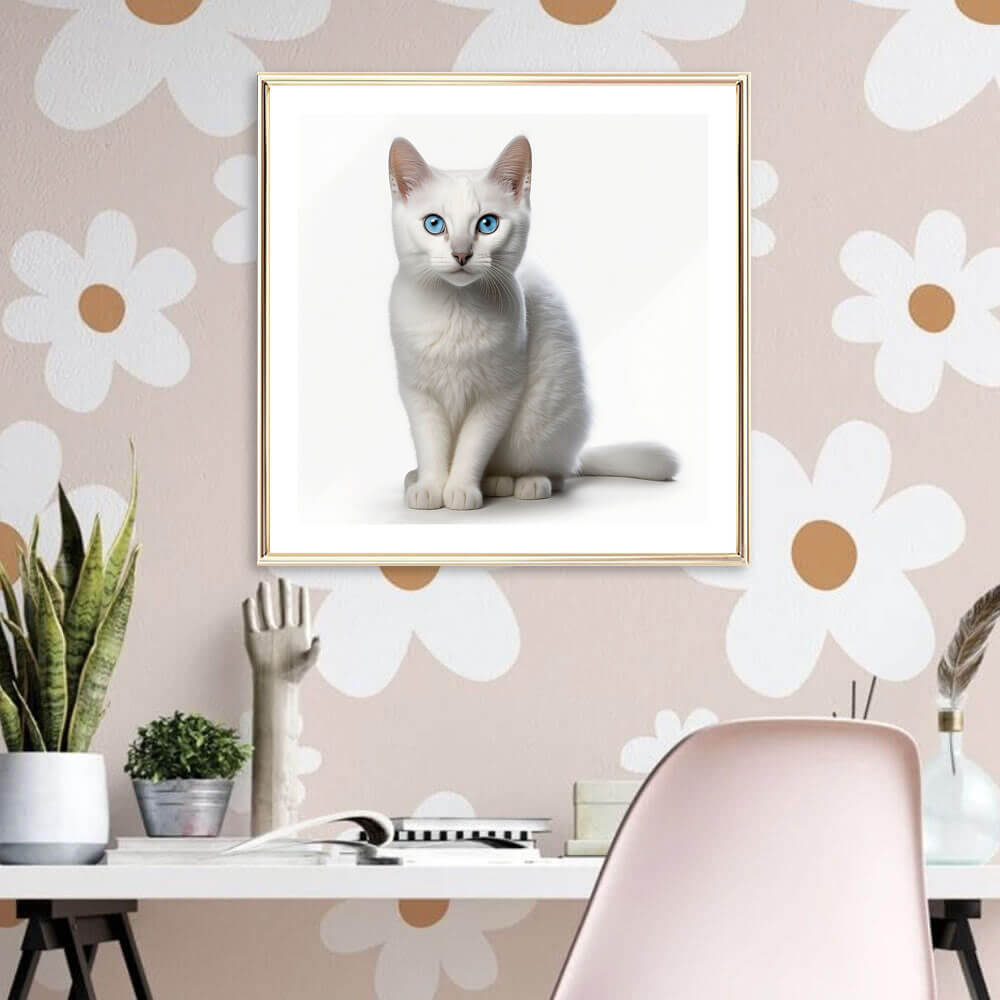 Cute Kitten (B) Art Print