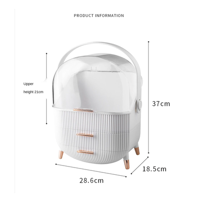 Nordic Portable Makeup/ Perfume Beauty Organiser - 2 Colours - Jasmine and Jade Interiors