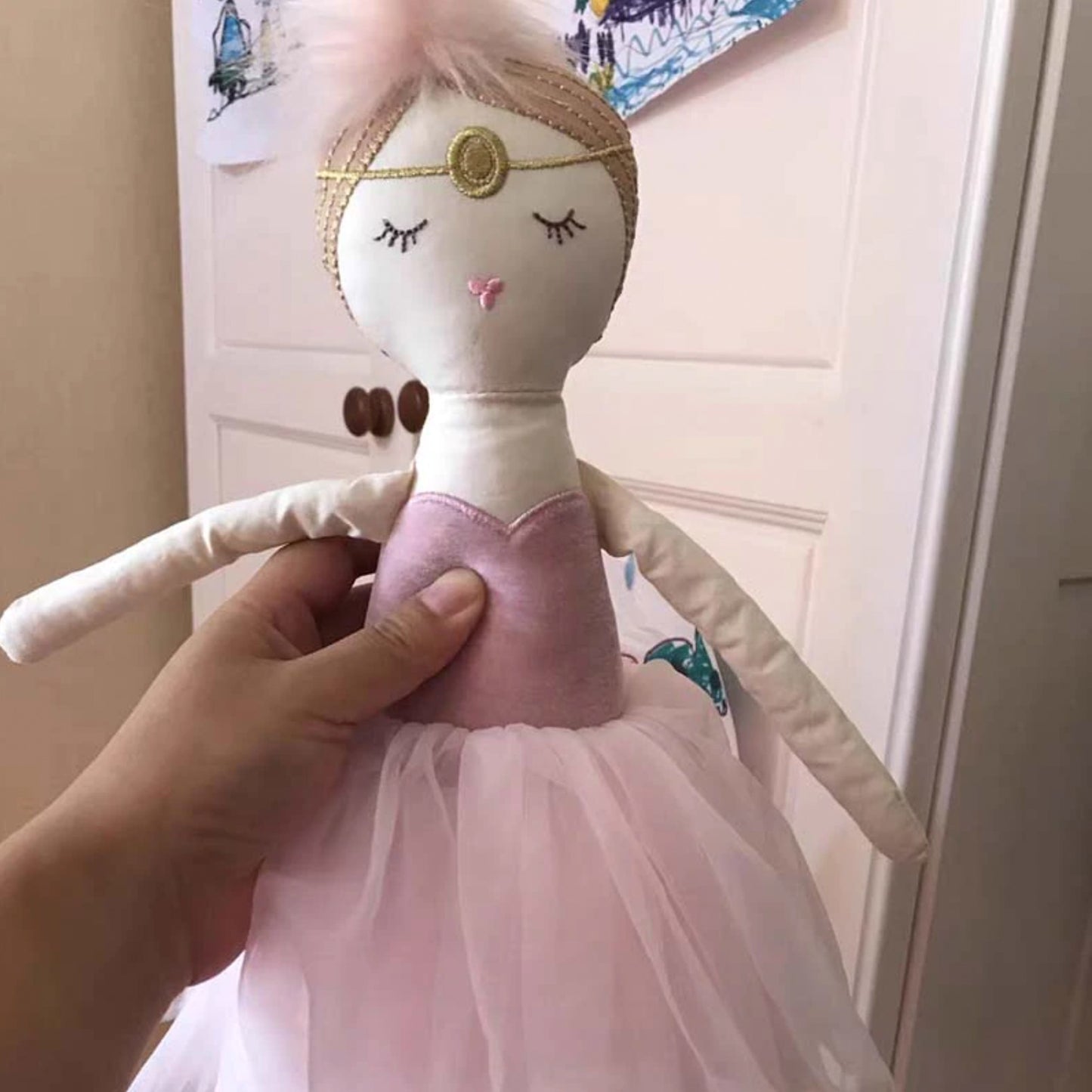 Prinsessa Rag Doll - 50 cm pehmeä kosketus