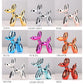 Sculptures de chiens en ballon électrolytiques - 10 couleurs