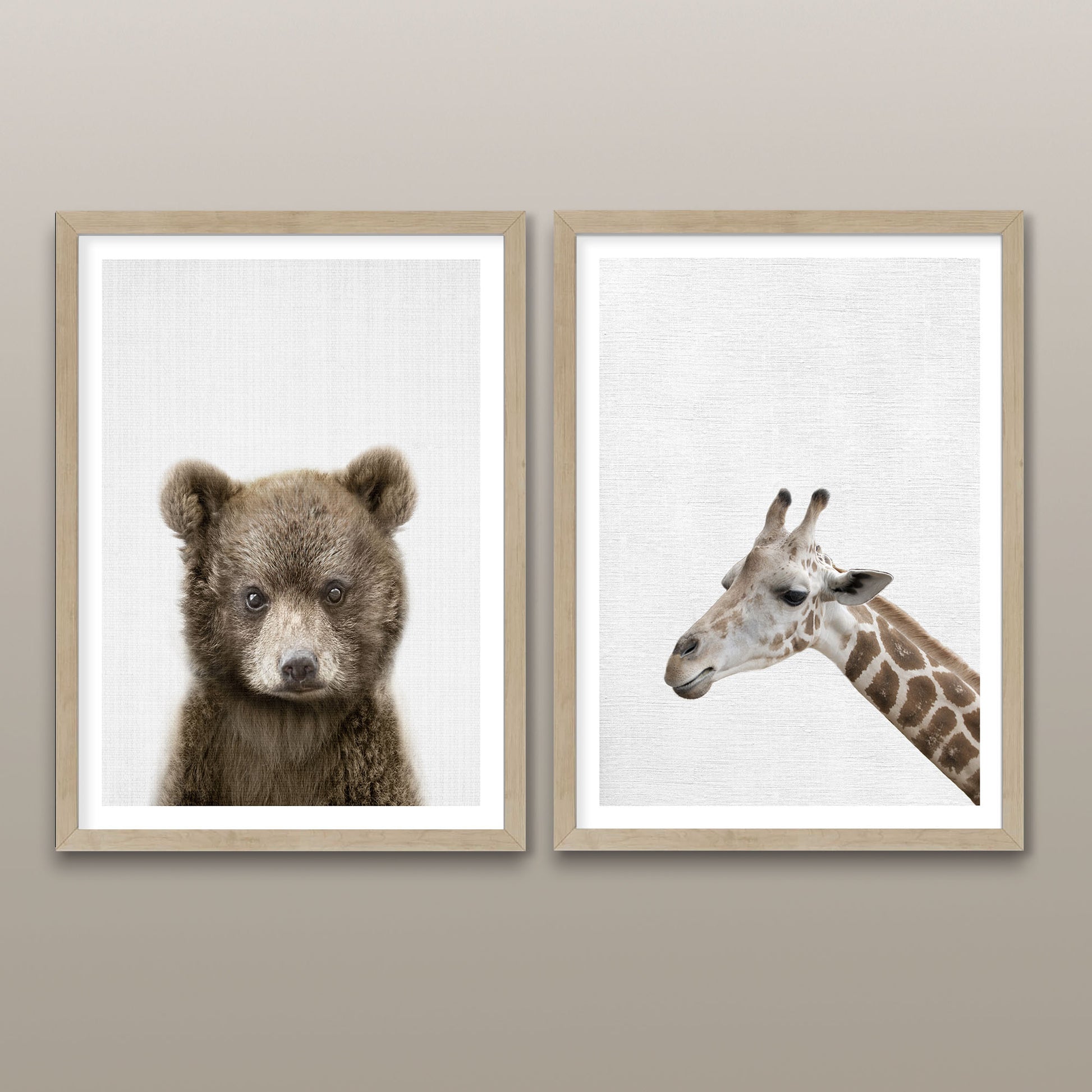 Baby Giraffe Art Print , kids poster