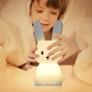 Magical Portable Rabbit Light -  Colour Change Nightlight - Jasmine and Jade Interiors