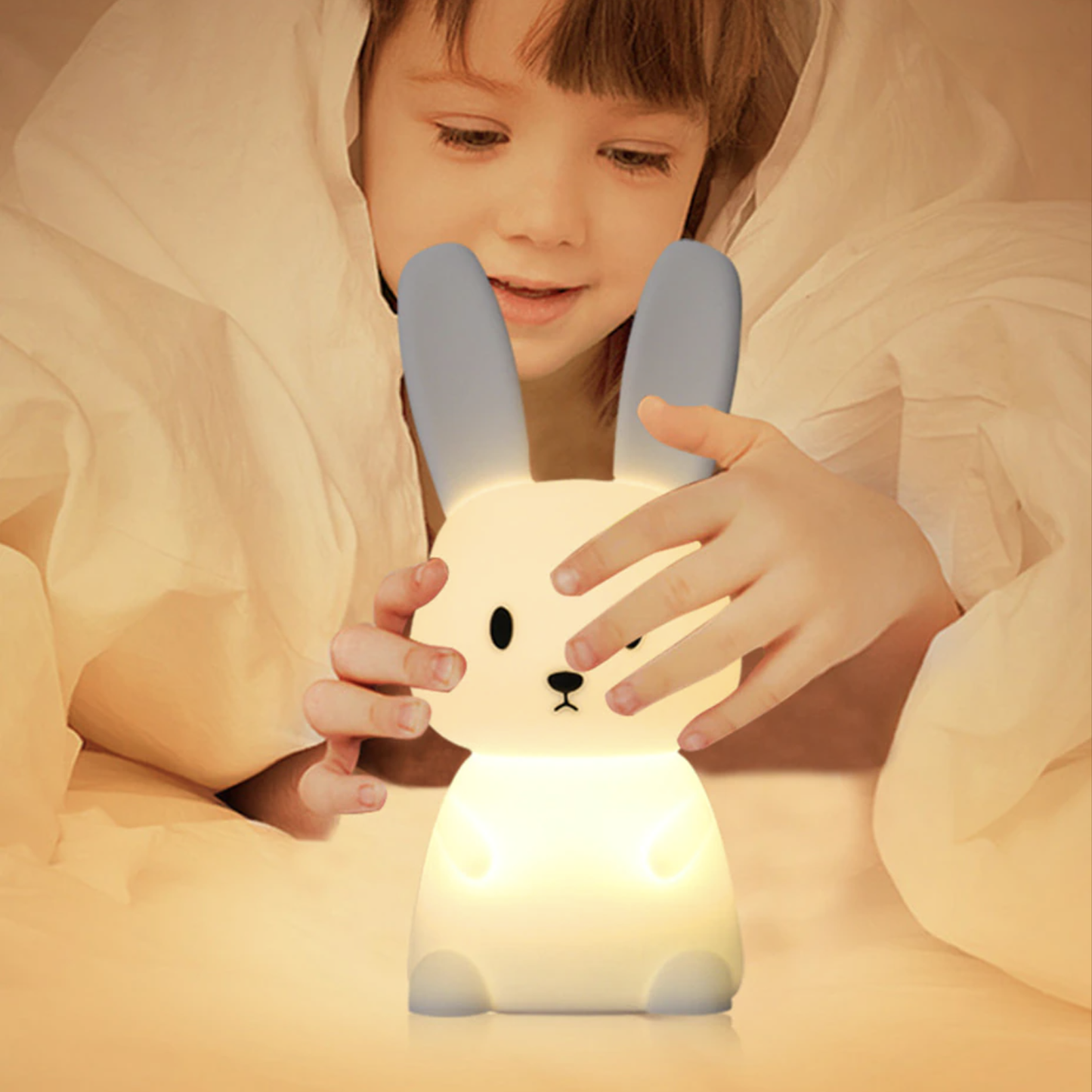 Magical Portable Rabbit Light -  Colour Change Nightlight - Jasmine and Jade Interiors