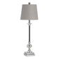 Mailand Chrome & Glass Table Lamp