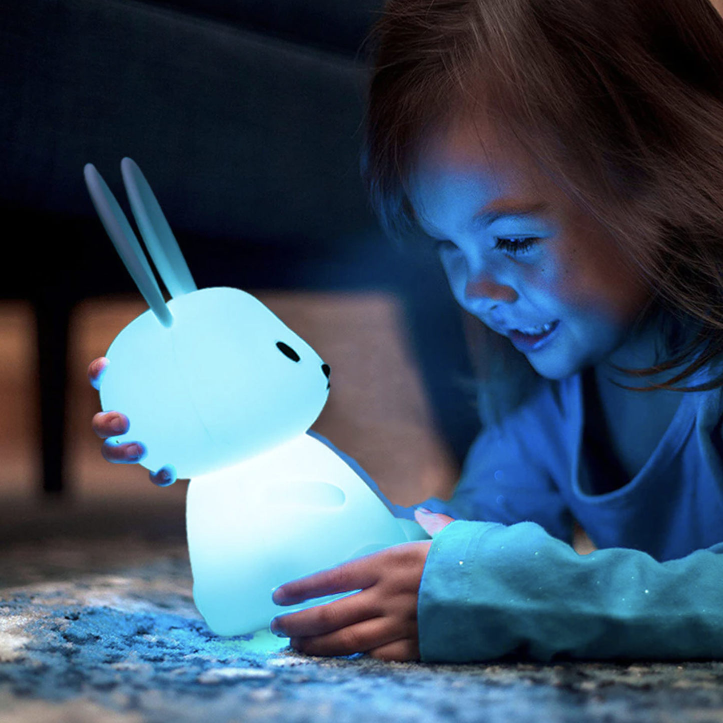 Magical Portable Rabbit Light -  Colour Change Nightlight - Jasmine and Jade Interiors