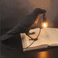 Nordic Raven Table Lamp – musta tai valkoinen