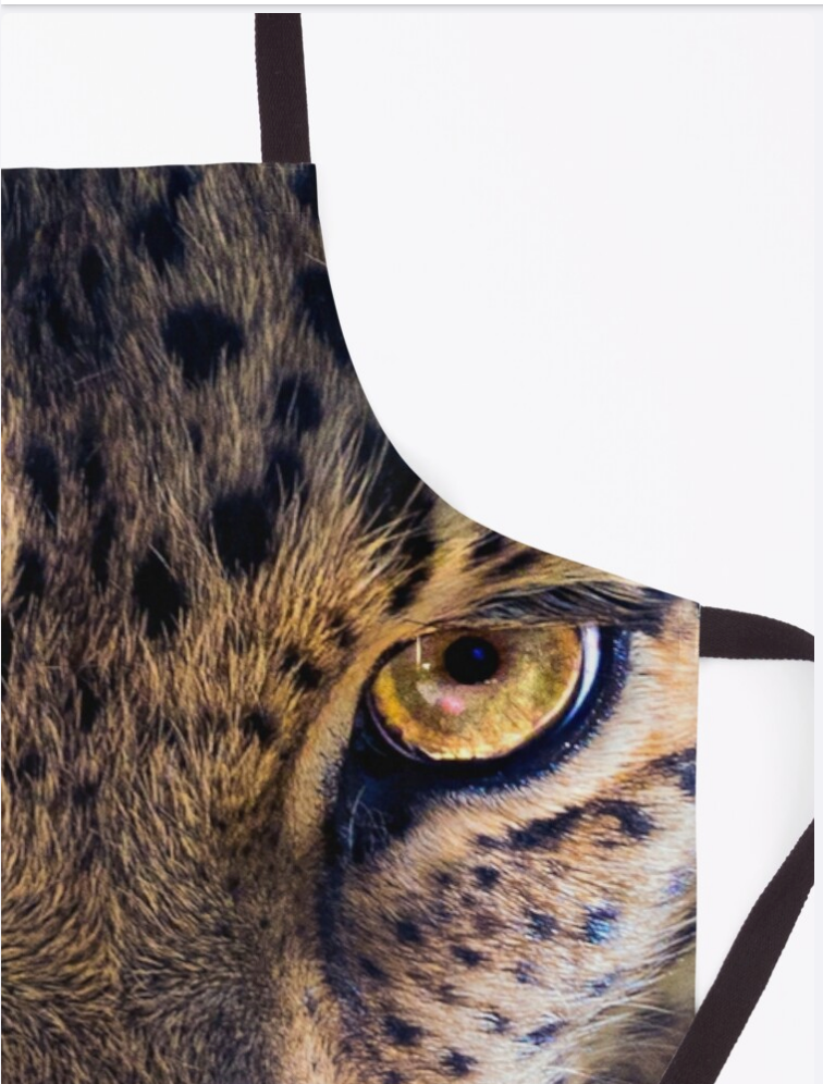 Luxe Leopard Schürze