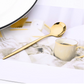 Luxus-Geschirr-Set mit goldenem Spiegel - 24-teilig