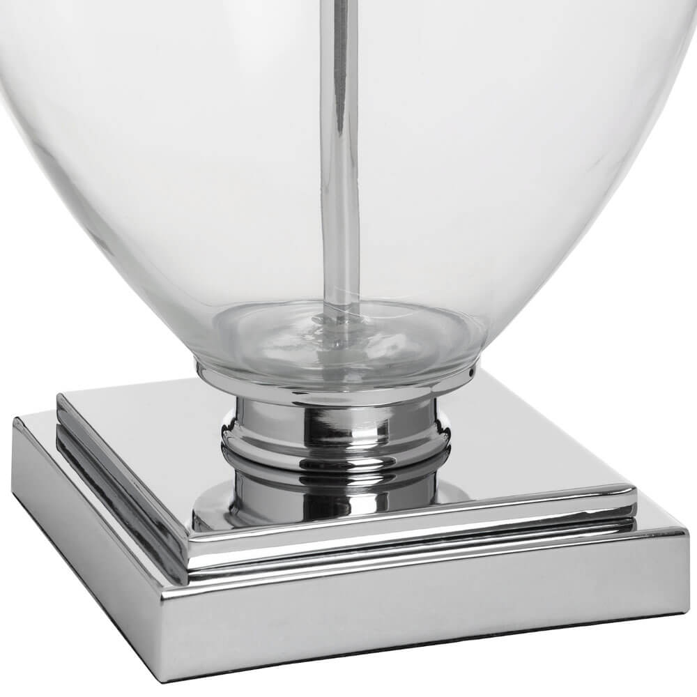 Lámpara de mesa de vidrio Peruglia