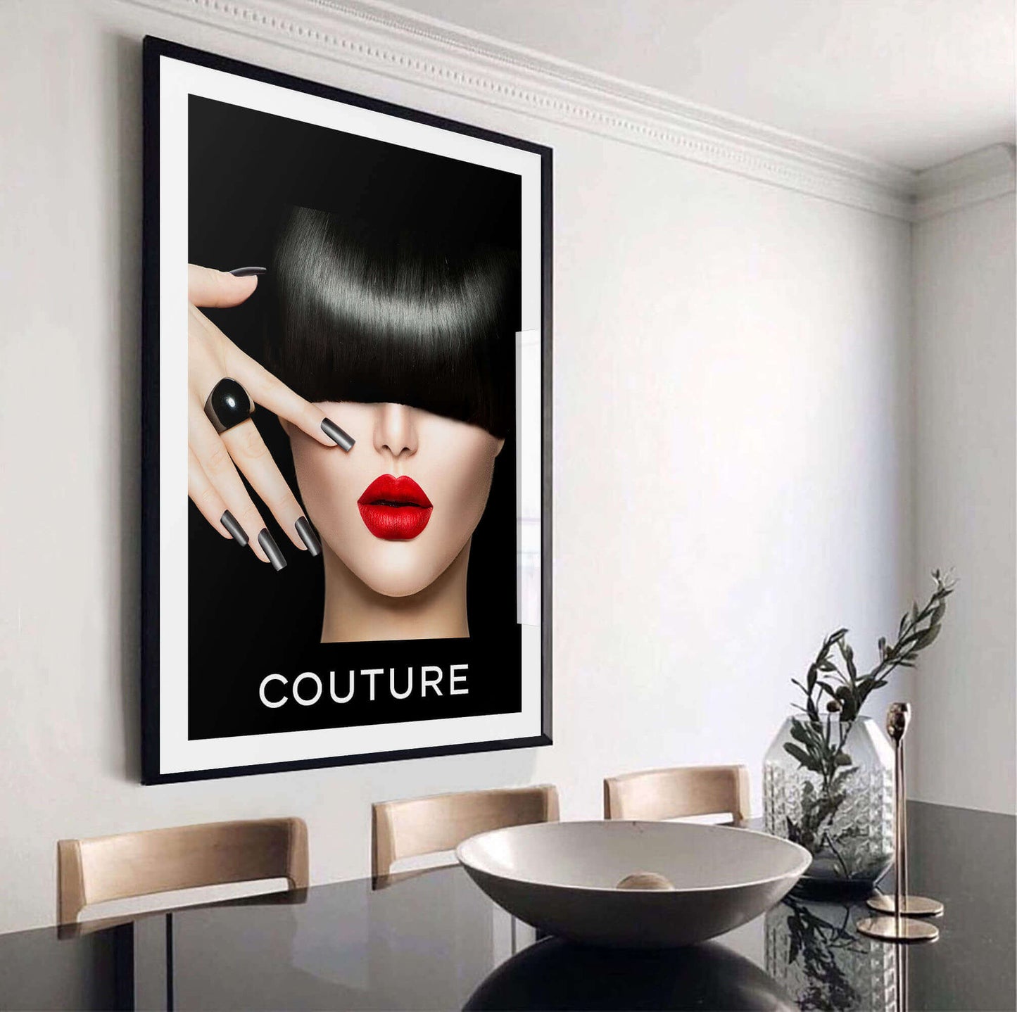 Couture-kolleksjon: Fashion Addict Art Print