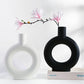Nordic Black eller White Hoop Vaser