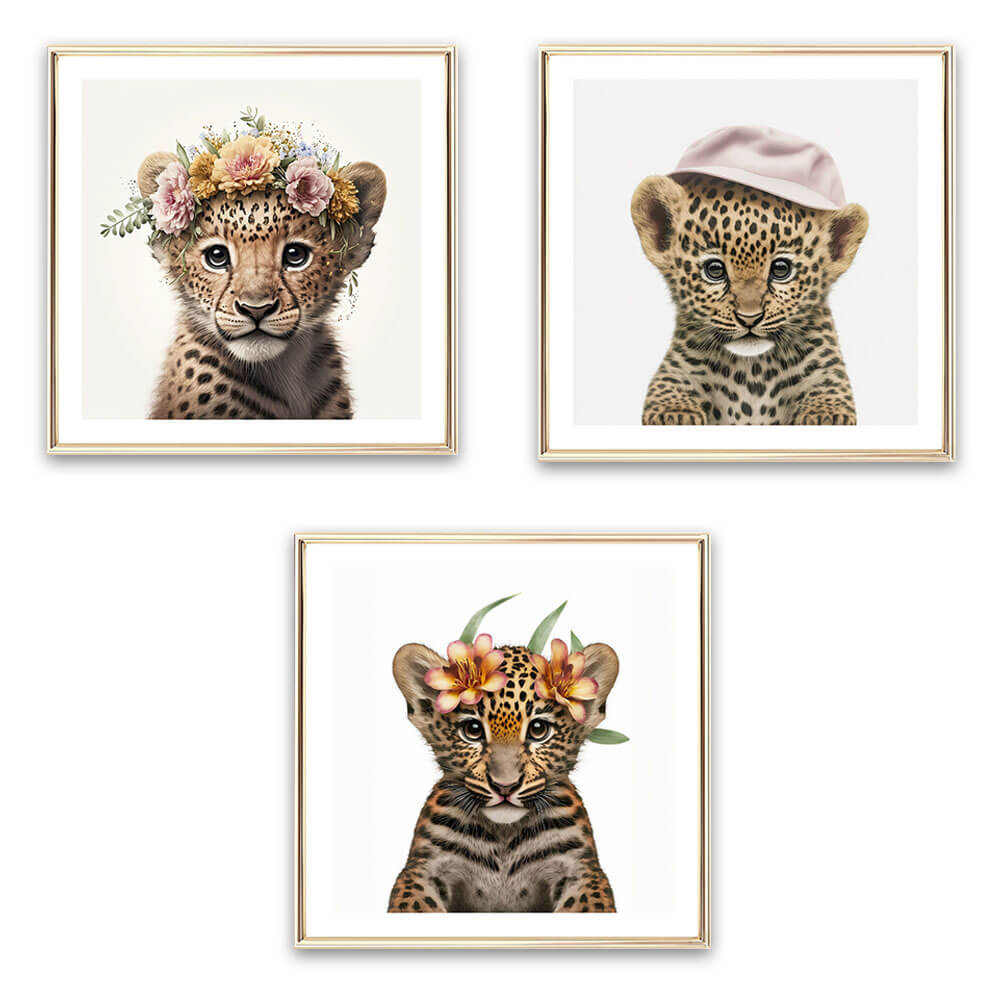 Leopard Cub (A) kunsttrykk