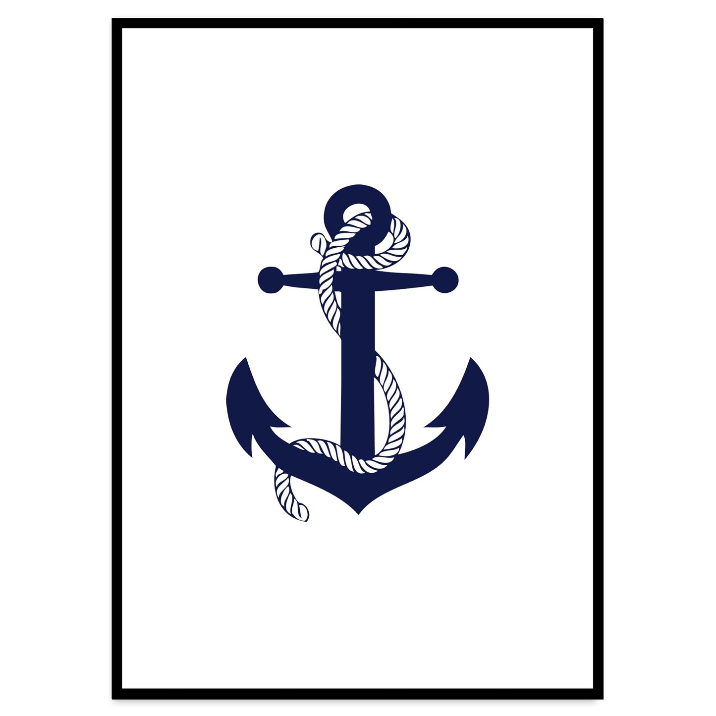 Ship Anchor Art Print