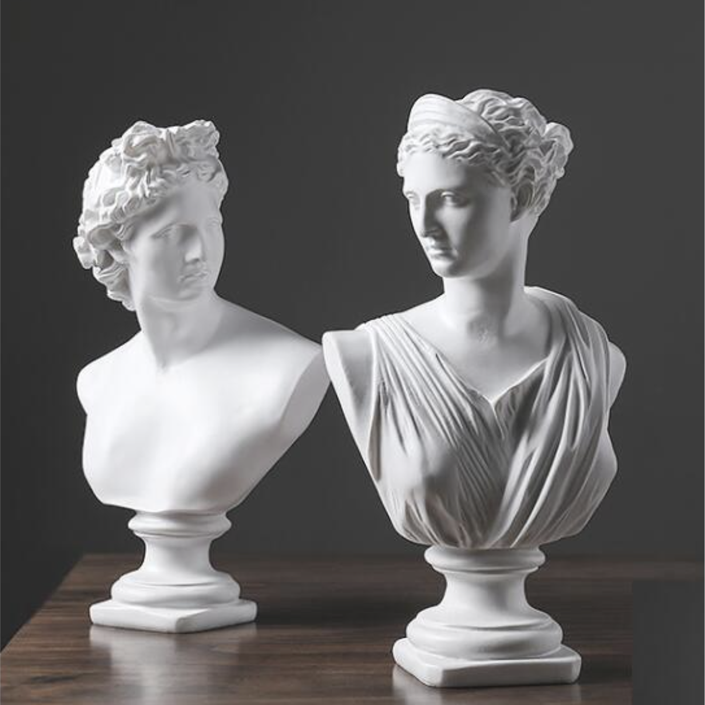 Statues grecques de Vénus et de David