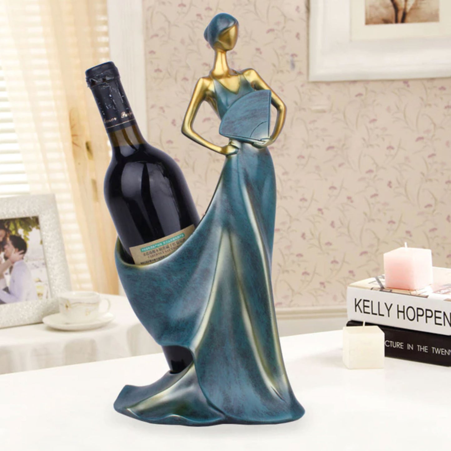 Luxury Lady Wine Bottle Holder - 4 Colours