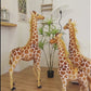 Realistische Riesen-Plüschtier-Giraffe
