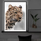 Luce artistica con cornice leopardata retroilluminata a LED (D)