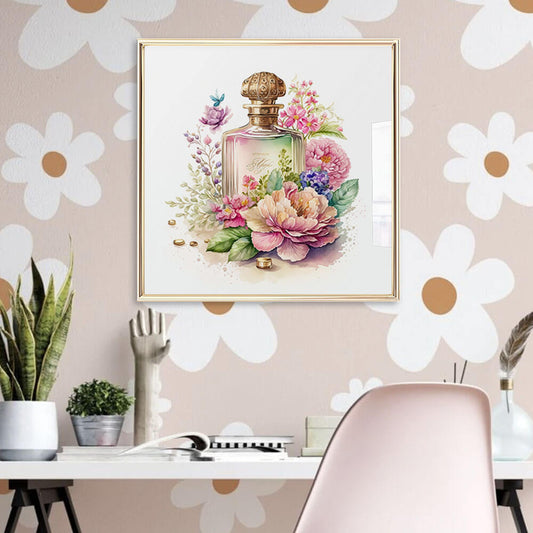 Floral perfume Art Print