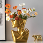 Gull profil vaser