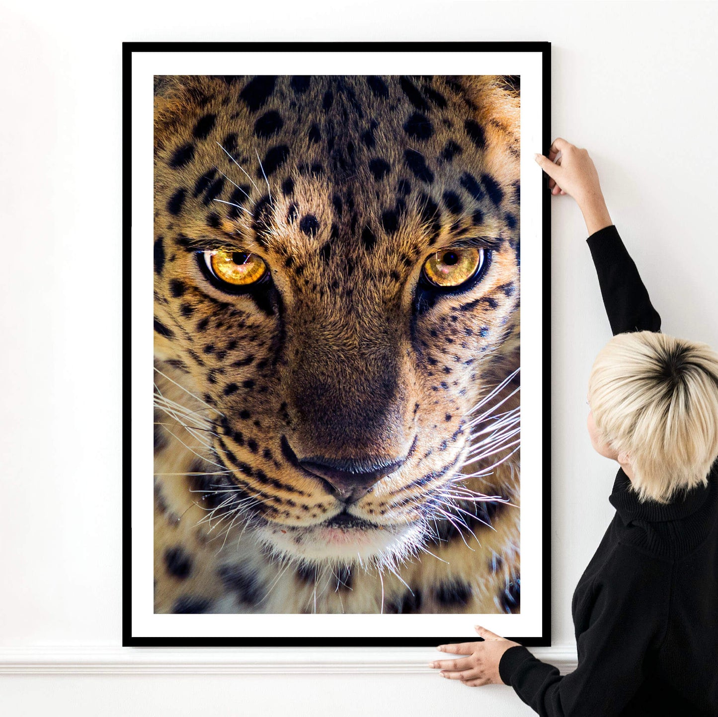 Fierce Leopard Art Print
