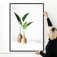 Palm Planters Art Print