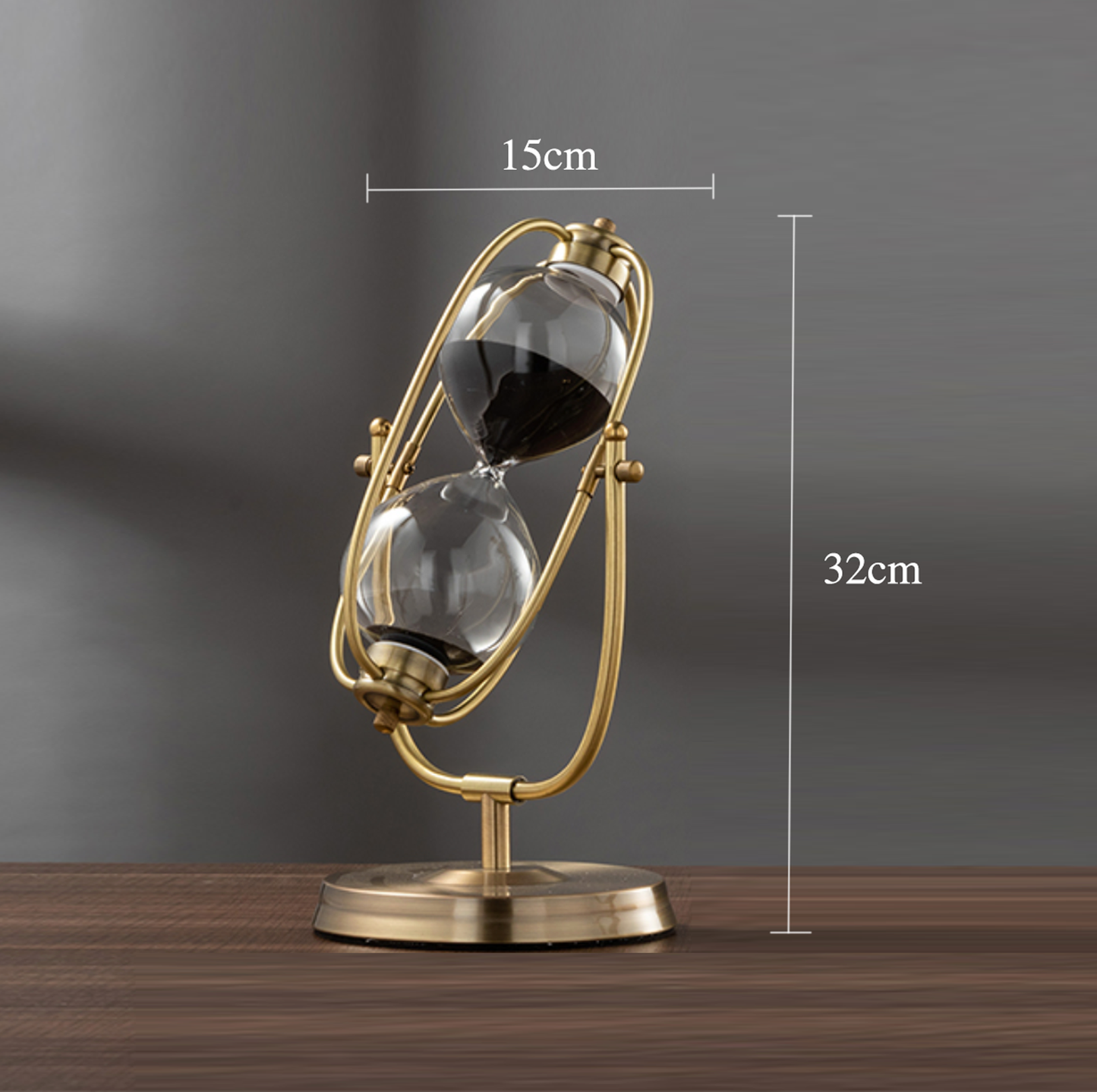 Vintage Gold Hourglass - 3 Colours