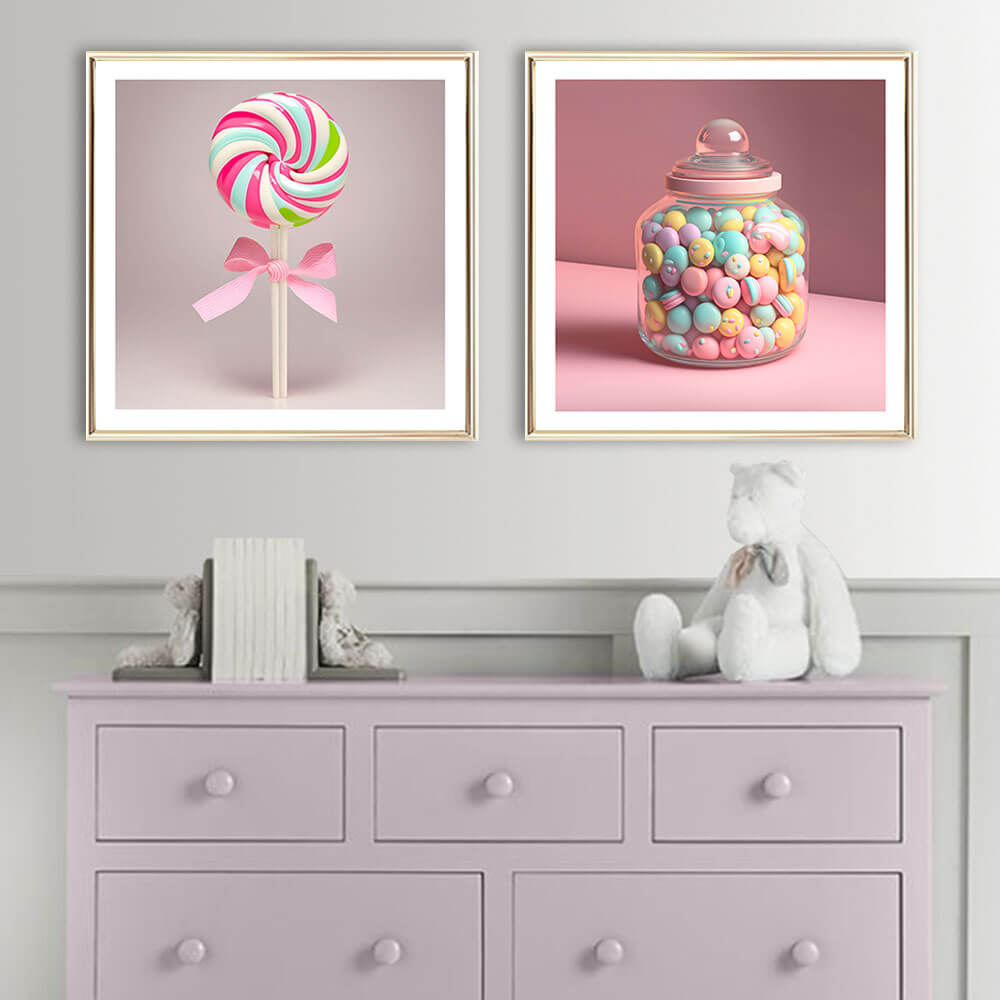 Candy Jar Art Print