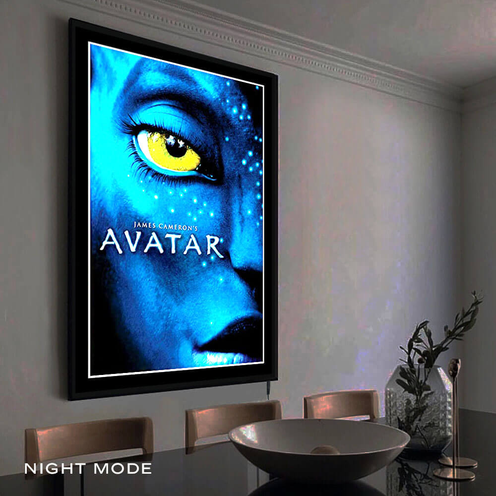 Avatar Illuminated Backlit LED Framed Movie Art