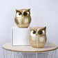 Golden Owl Skulptur