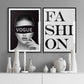 Colección Couture: Modelo Vogue Lámina artística